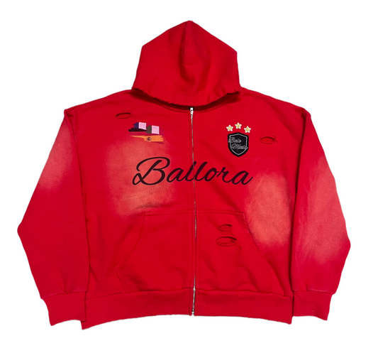 Red Internacional Zip-Up